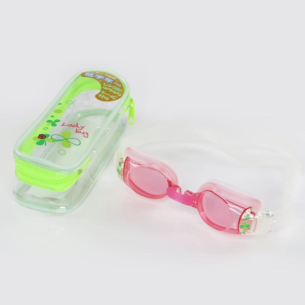 SWANS SI Goggles Made In Japan Swimming Goggles SI-CLOVER PICLA Children's Anti-Fog with UV Protection Function For 3-8 Years Old PICLA (Pink Clear)
