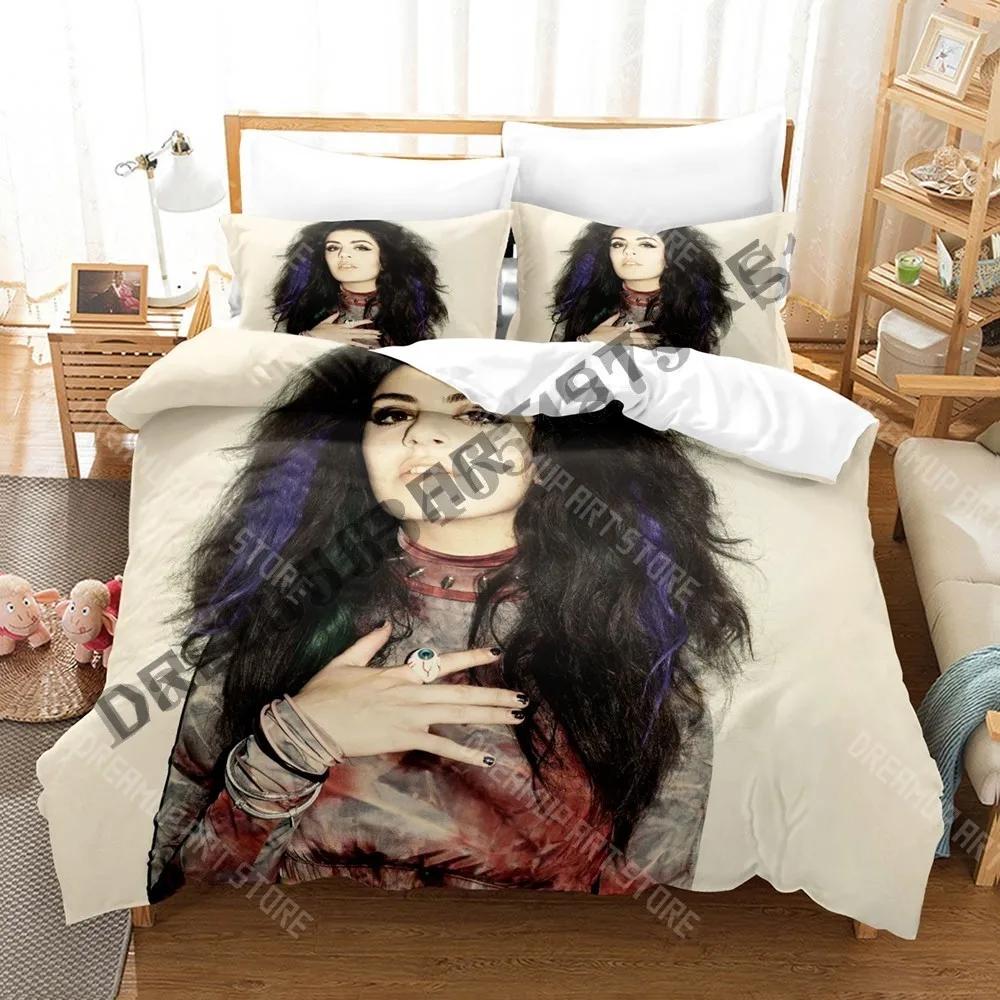 3D Печать Charli xcx Brat Комплект постельного белья Односпальный Twin Полный Queen King Размер Комплект постельного белья Взрослый Детская Спальня Комплекты пододеяльников Комплект простыней