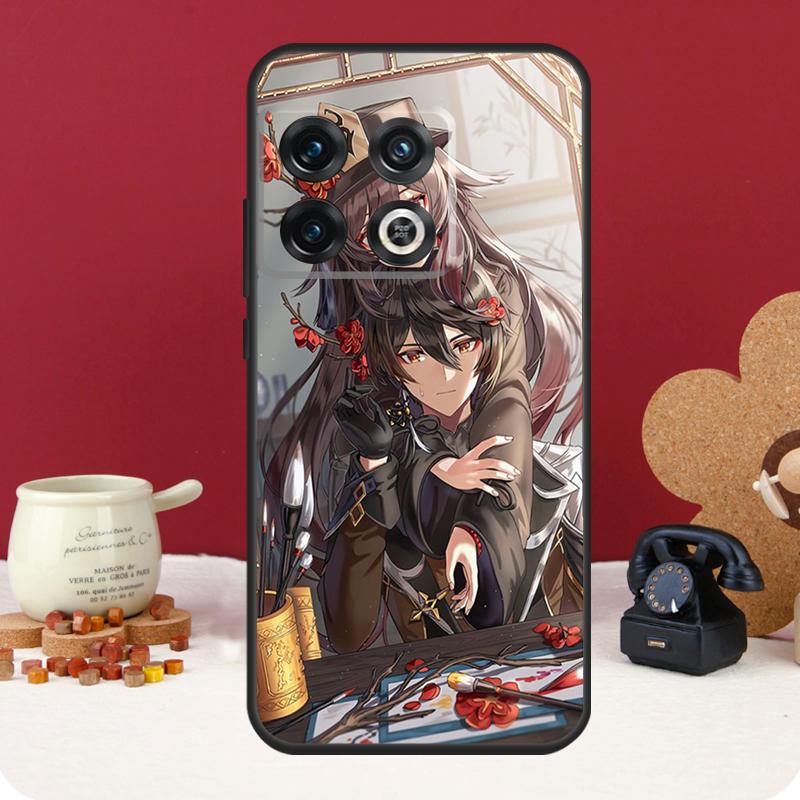 Чехол Hu Tao Genshin Impact для OnePlus Nord 4 CE 3 2 Lite N30 N20 N10 OnePlus 10T 8T 13R 12R 13 12 11 10 Pro
