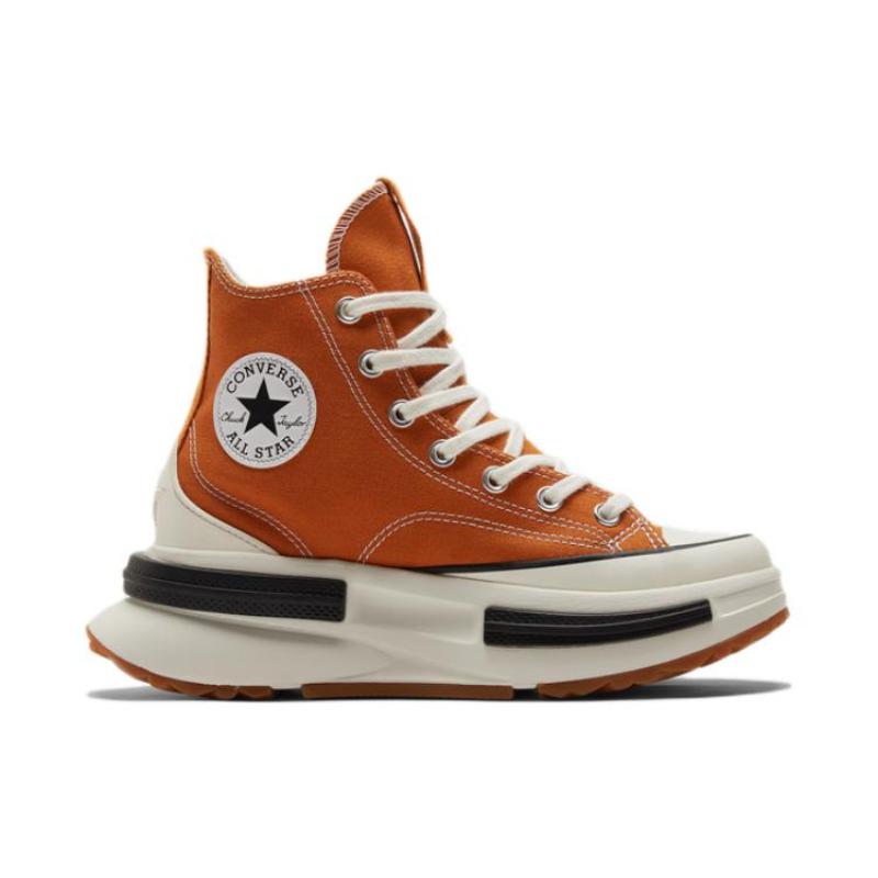 Converse Run Star Legacy Cx Trendy Vintage Platform Orange Sandwich High Top Canvas Shoes Unisex Kumquat Colour