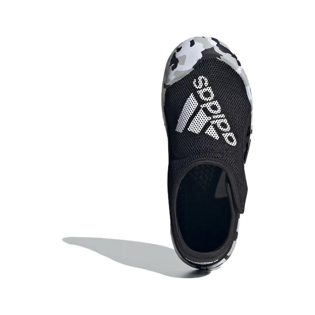 Adidas Altaventure Comfortable Casual Non-Slip Shock Absorbing Sandals Kids Sandals Black White ID7859