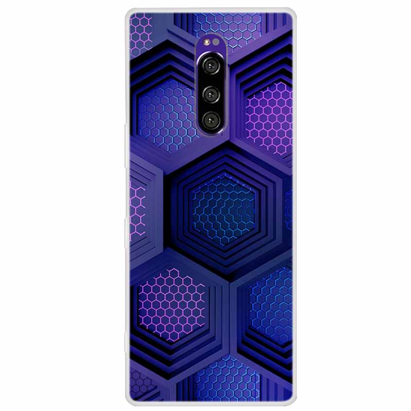 Мягкий силиконовый чехол для Sony Xperia 1 Чехол Модный прозрачный чехол с тигром для Sony Xperia1 XZ4 SO-03L SOV40 J8110 Бамперы