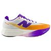 New Balance Мужские беговые кроссовки NB FuelCell SC Elite V5 Белый Фиолетовый Желтый MRCELNM5