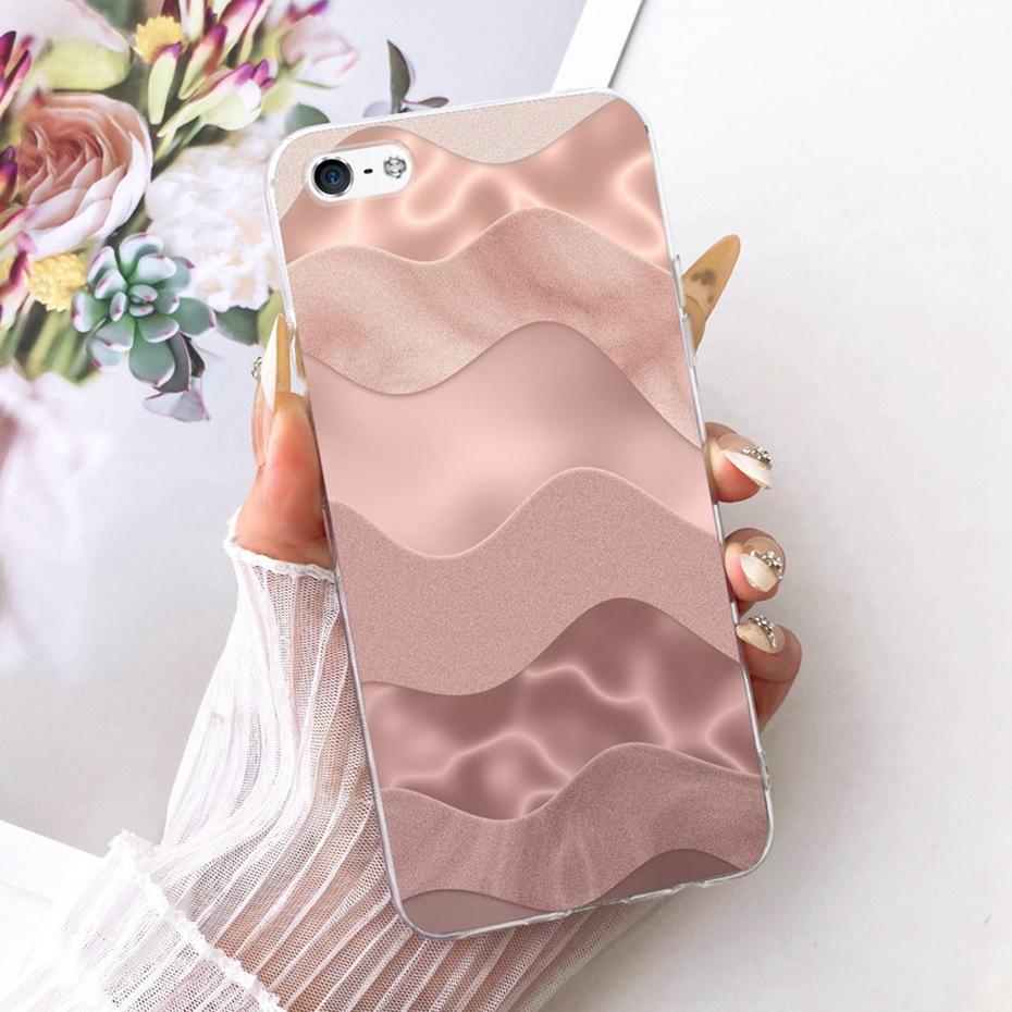 Cute Printing Phone Case For iPhone 5 5s SE (2016) 4 4s Soft Silicone TPU Cases For iPhone4 4s iPhone5 5s Covers Bumpers