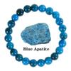 Apatite Sunstone Agate Crystal Elastic Bracelet