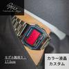 Casio ЖК-дисплей красный ЖК-дисплей Пользовательский цвет Пользовательский A158WA-1JH основа, (база) смотреть