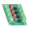 Voltage Control Adapter Module 4 Road 817 Optocoupler Anti Interference Photoelectric Isolation Modu