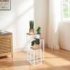 Munir Scandinavian White Craft Standing Flower Stand