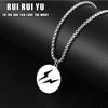 RUI RUI YU Lightning Pendant Movie Anime Cosplay Necklace Men Women Jewelry Kids Boy Girl Gift