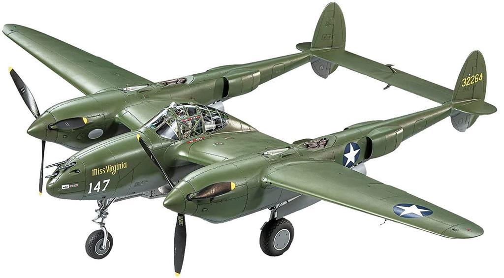Tamiya Пластиковая модель Lockheed Lightning серии Masterpiece 61120 1/48 № 120 P-38F/G