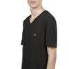 DIOR T-Shirts Men's Black V-neck Moderate Straight Fit 733J604B0446-C980