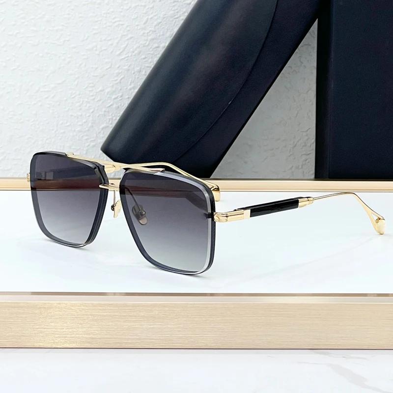 Солнцезащитные очки Z26 Champagne Gold Designer для мужчин и женщин, сплав, большие квадратные градиентные, антибликовые, UV400, модные гафас THE GEN I