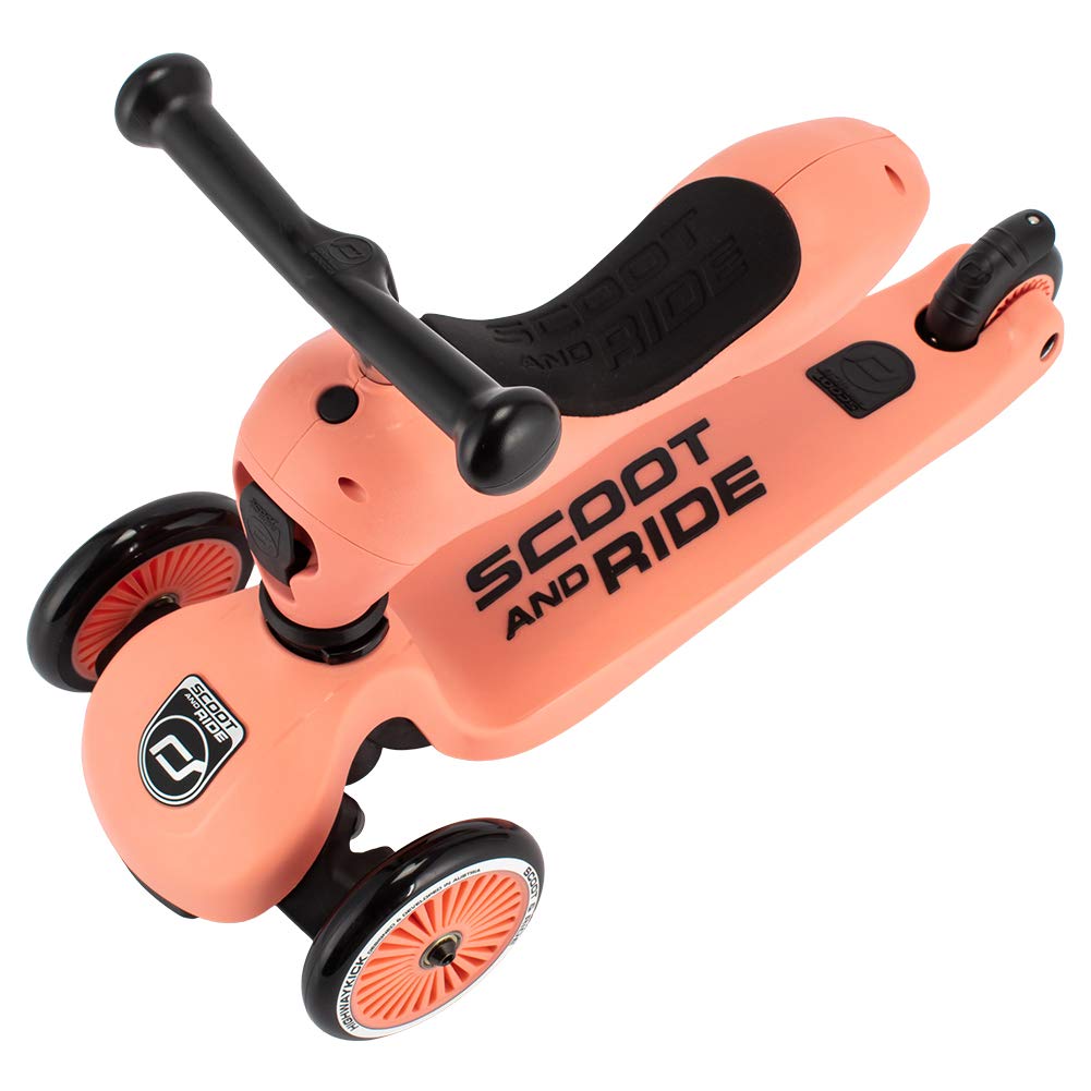 Детский самокат Highwaykick1 96353 Персиковый Scoot&Ride [Б/у]