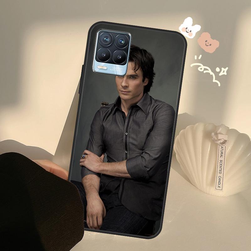 Чехол Vampire Diaries Damon Salvatore для Realme C75 C63 C61 C55 C51 C53 C25 C65 C67 C71 11 12 13 14 15 Pro Plus GT6 GT7 Pro
