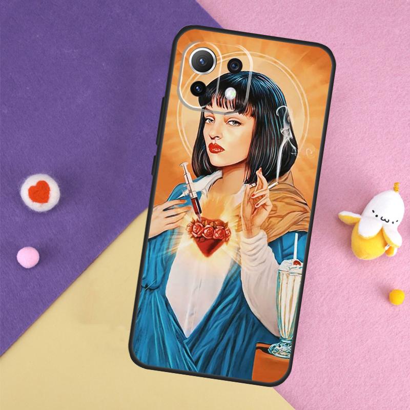 Чехол P Pulp Fiction для Xiaomi 15 Ultra 13 14 14T 11T 12T 13T Pro POCO X7 Pro X3 X5 X6 F5 F6 M6 Pro