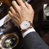 CHENXI 976 Men Quartz Watch luxury Brand Moon Phase Date Multifunctional Chronograph Leather Strap Wristwatch Business Gift