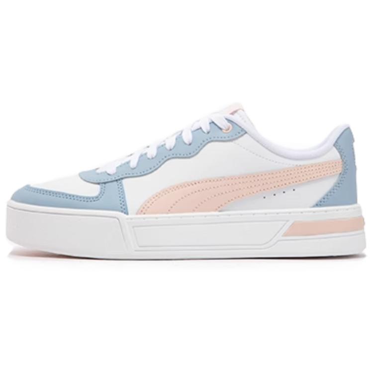 Puma Skye Trainers Comfortable Versatile Low-Top Sneakers Women Sneakers Pink Blue 374764-24