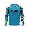 Mens UPF 50 Quick-Dry Fishing Hoodie Long Sleeve Sun Protection Shirt Sea Outdoor Activities