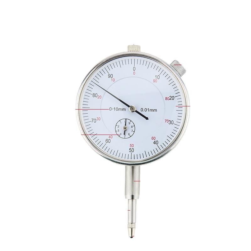 Precise 0-10mm Dial Indicator Gauge 0.01mm Resolution Concentricity for Test Measure Instrument Tool Category Indicators