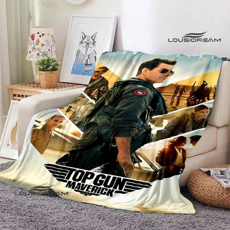 Классический фильм Top Gun Плед Детский теплый и красивый плед Мягкий и удобный плед Подарок на день рождения