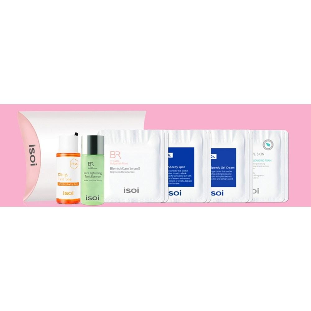 isoi Blemish Care Blemish Tonic Essence + Trial Kit of 6 Types, Random Delivery, 130ml, 3 Sets