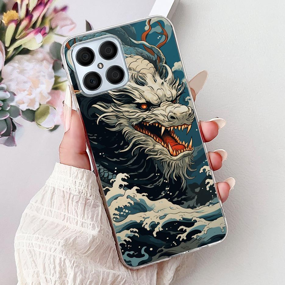 Чехол для Honor X8 4G Чехол для Honor X8a X8b X8C Роскошный Расписной Чехол Мягкий Силиконовый Чехол Для Honor X8b X8a HonorX8C HonorX8 4G Чехлы Сумки
