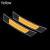 Anti-collision  Protection Strip Car Reflective Sticker Edge Guard Wheel Eyebrow Carbon Fiber