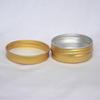 50 Pcs 30ml Aluminum Jar 30g Aluminum Tin Container Gold Color 30ml Cosmetic Jar