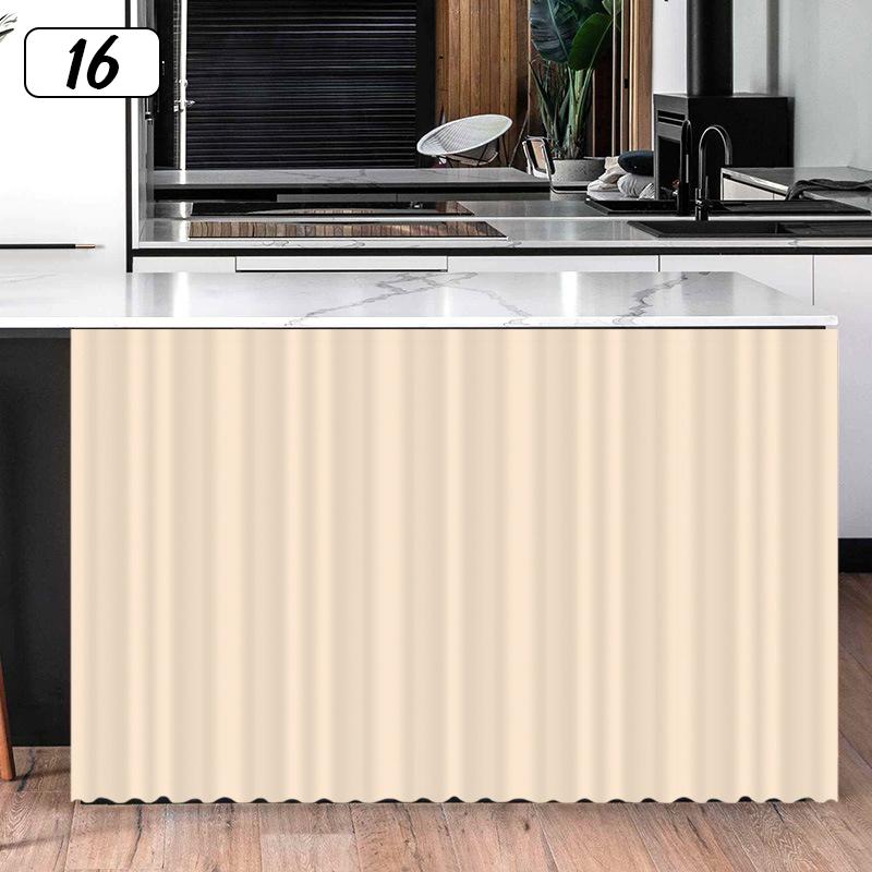 Однотонная занавеска для шкафа, кухонные занавески для полки, декоративная занавеска на дверцу шкафа, оконная занавеска, чехол на дверцу шкафа, домашний декор