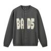 Men's Jackets Men's Coal Smoke Gray Crew Neck Moderate