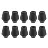 Hihaha Bonnet Stopper Shock Absorber Bushing for Infiniti Compatible with Nissan / 10 Pack Black No.6582950A00