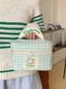 Мультяшная холщовая косметичка Hello Kitty с расширяемым отделением для хранения для девочек