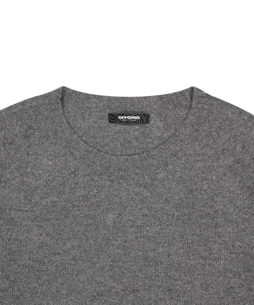 OFFGRID Og Whole Garment Alpaca Knit - Grey