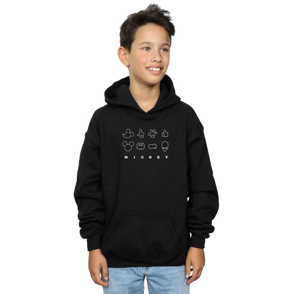 Disney Boys Mickey Mouse Deconstructed Hoodie