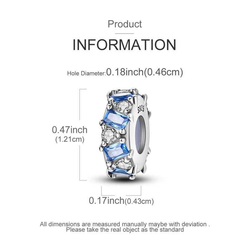 Оригинальные Шармы Бусины Медные Клипсы Шармы Циркон Силиконовые Разделительные Бусины Подходят для Оригинального Браслета DIY Шарм Женские Украшения