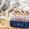 Food Dehydrator with Adjustable Timer Temperature Control Large Capacity 5 Layers Compact EU Plug Electric Food Preserver Machine