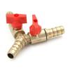 Brass Y-shaped three-way valve fuel gas oil valve clamp gas stove valve accessories