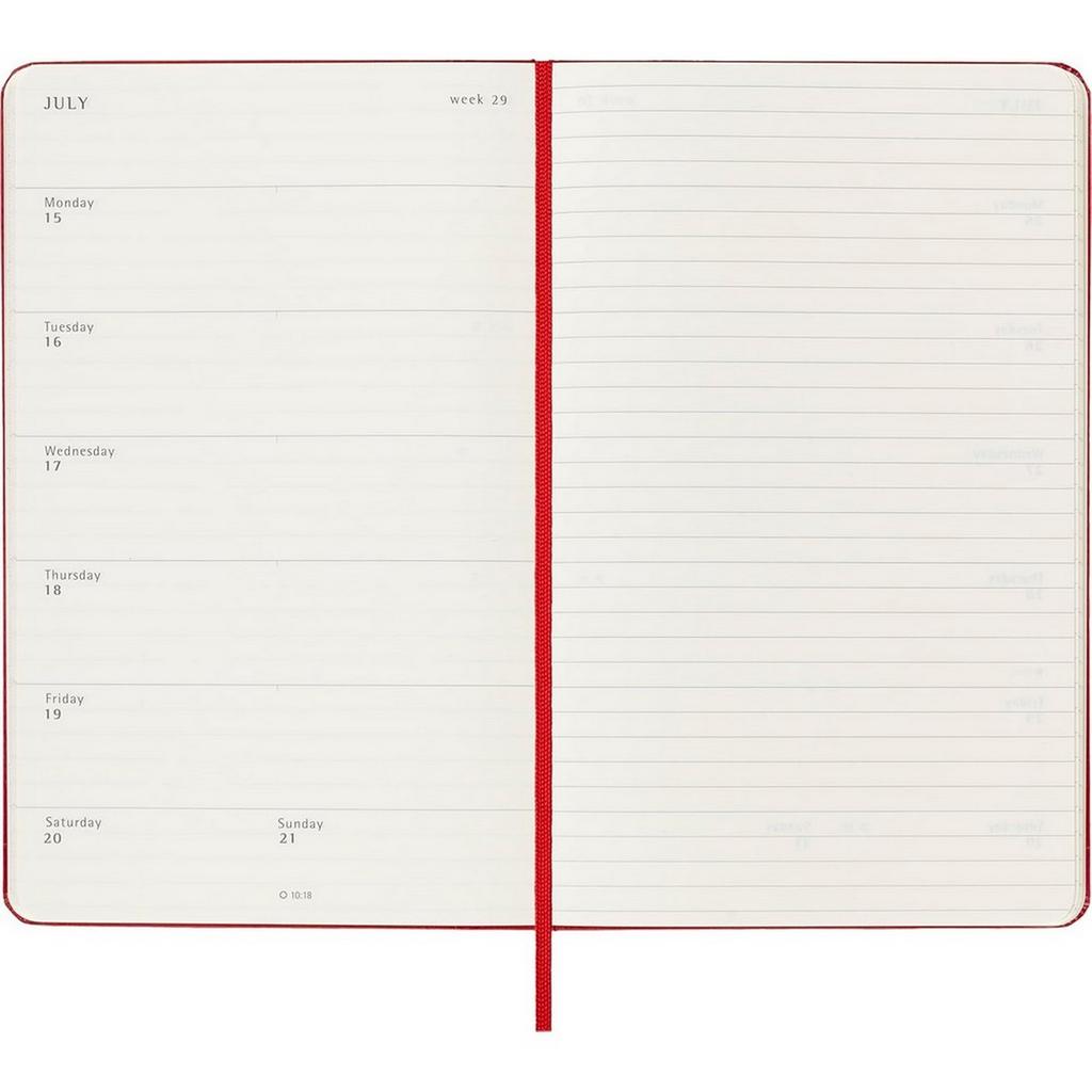 Moleskine 12M Weekly L Planner