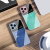 Солнечная Улыбка Серебристый Для IPhone 16 Pro Max 15 Pro 14 13 12 Mini 11 XS Max XR 7 8 Plus SE 2022 Закаленное Стекло Чехол для Телефона