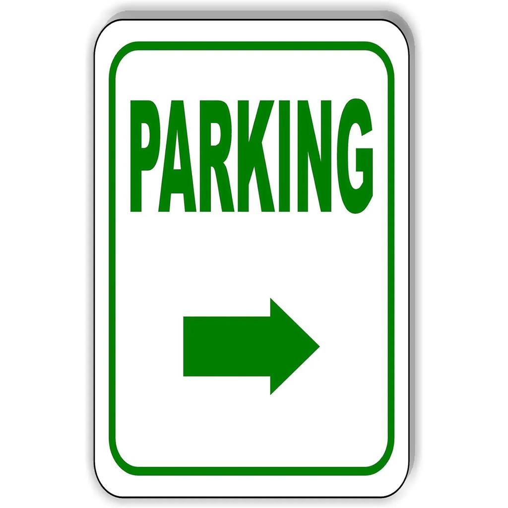 Vintage No Parking Anytime Metal Tin Signs Posters Plaque Iron Painting Decoration for Garage Outdoors Home Club Bar Wall Decor