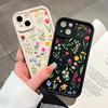 For iPhone 16 15 Pro Max Redmi Note 13 12 Pro Samsung S25 S24 S23 A15 A14 A16 A05 A06 Colorful Flowers Design Full Camera Protect Case