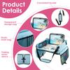 Car Seat Tray Foldable Car Seat Table Practical Airplane Activity Table for Children Boy Girl Portable Toddler Kid Travel Tray