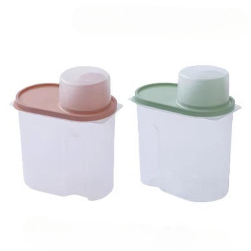 Laundry Detergent Storage BoxHousehold Large-capacity Soap Plastic Bucket Dedicated Storage Box for Canned Laundry Liquid