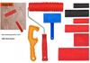 Wood Grain Tool Set for Imitation Paint Application on Furniture and Surfaces