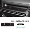 Для HYUNDAI Tucson 2025 2026 LHD Органайзер для хранения в перчаточном ящике Лоток Накладка на слот двери Коврик-органайзер для хранения для пассажира Отделка
