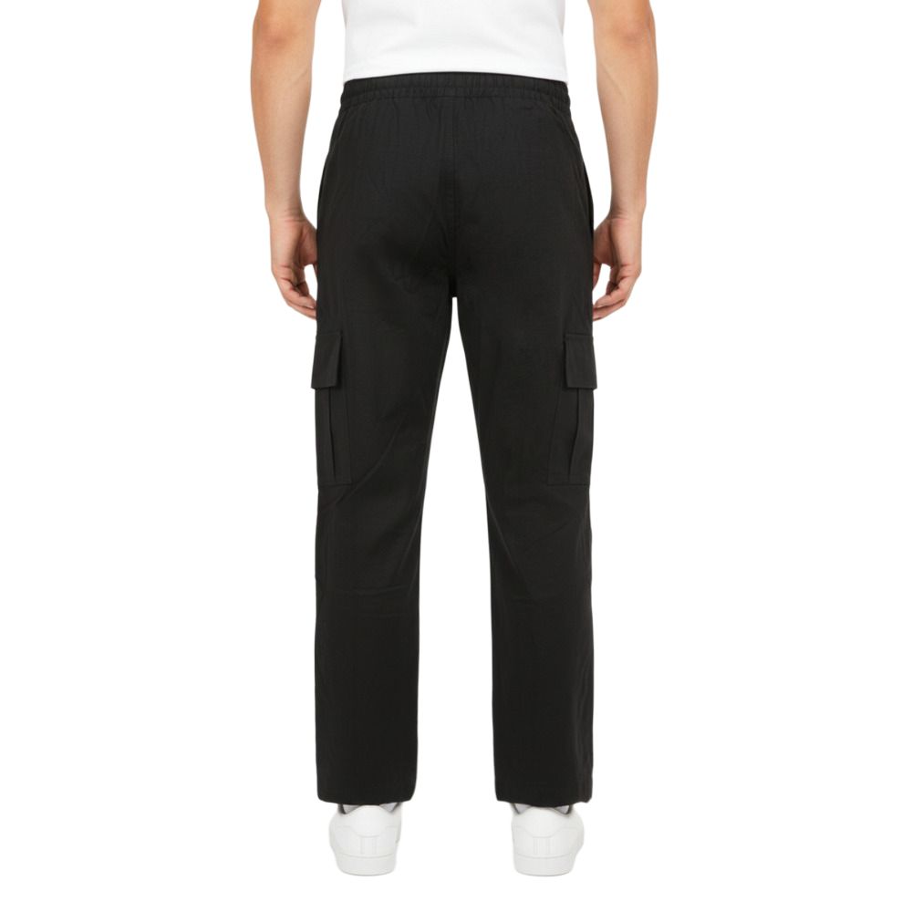 Puma Брюки карго унисекс черные средние 637081-01