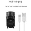 Велосипедный электрический звонок для зарядки велосипеда через USB, гудок для горного велосипеда, предупреждающее кольцо безопасности, водонепроницаемый звонок, детектор аксессуаров для велоспорта