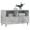VidaXL TV Stand Concrete Grey 80x36x50 Cm Engineered Wood 828952