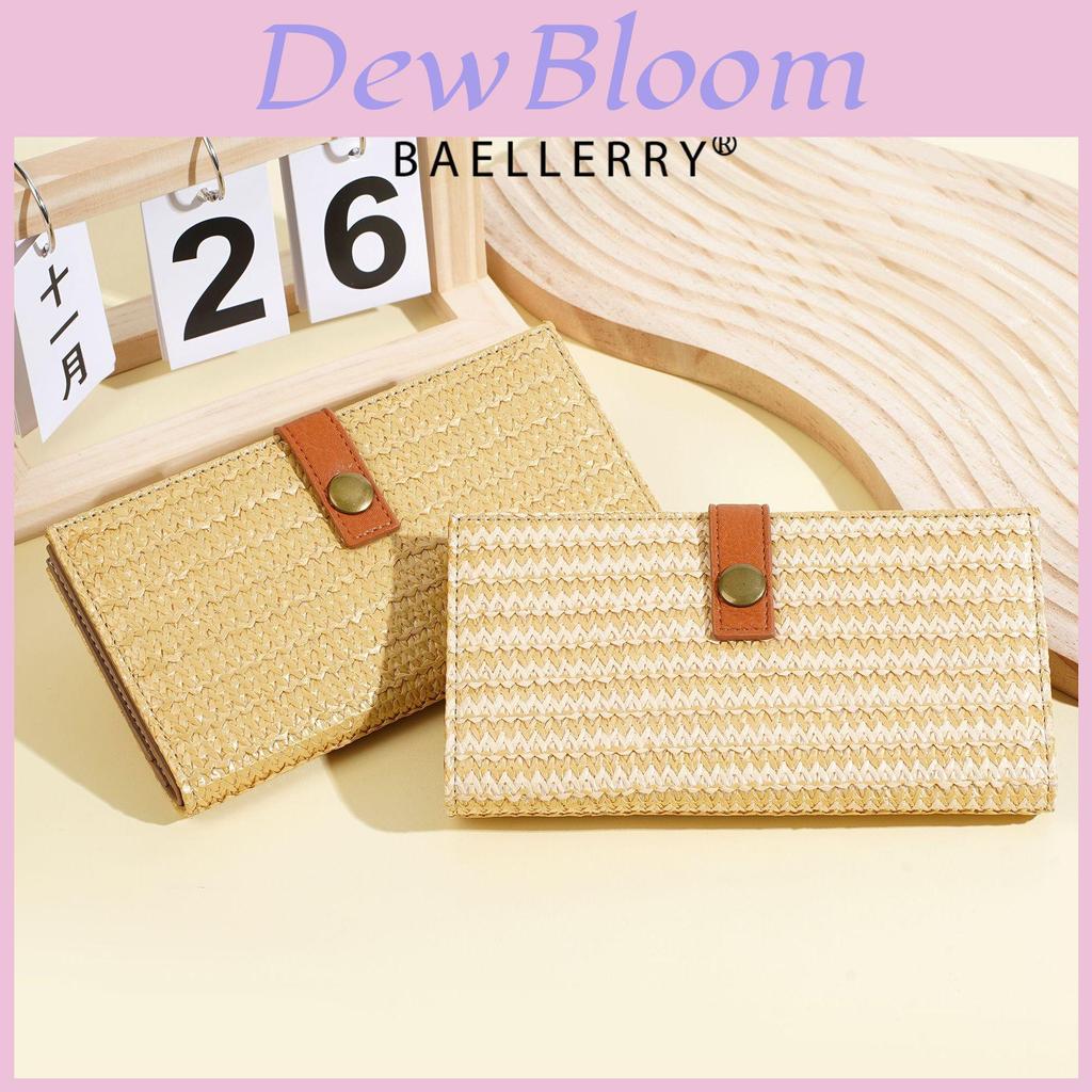 Pu Material Long Wallet For Women With Multiple Card Slots And Zipper For Daily Use