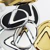 Interior Stickers 65mm 77mm Car Steering Wheel Logo Sticker Badge Accessories For Lexus CT200H ES250 ES300H IS250 GS300 GS460 GX